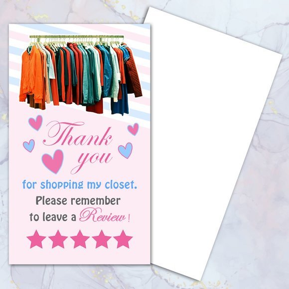 100 Thank you cards - Picture 3 of 7